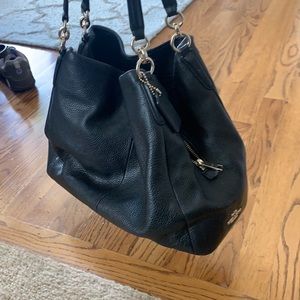 black coach purse